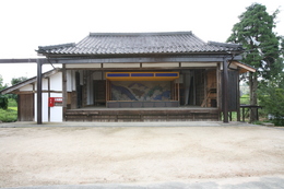 松神神社歌舞伎舞台