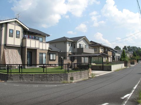 閑静な住宅街